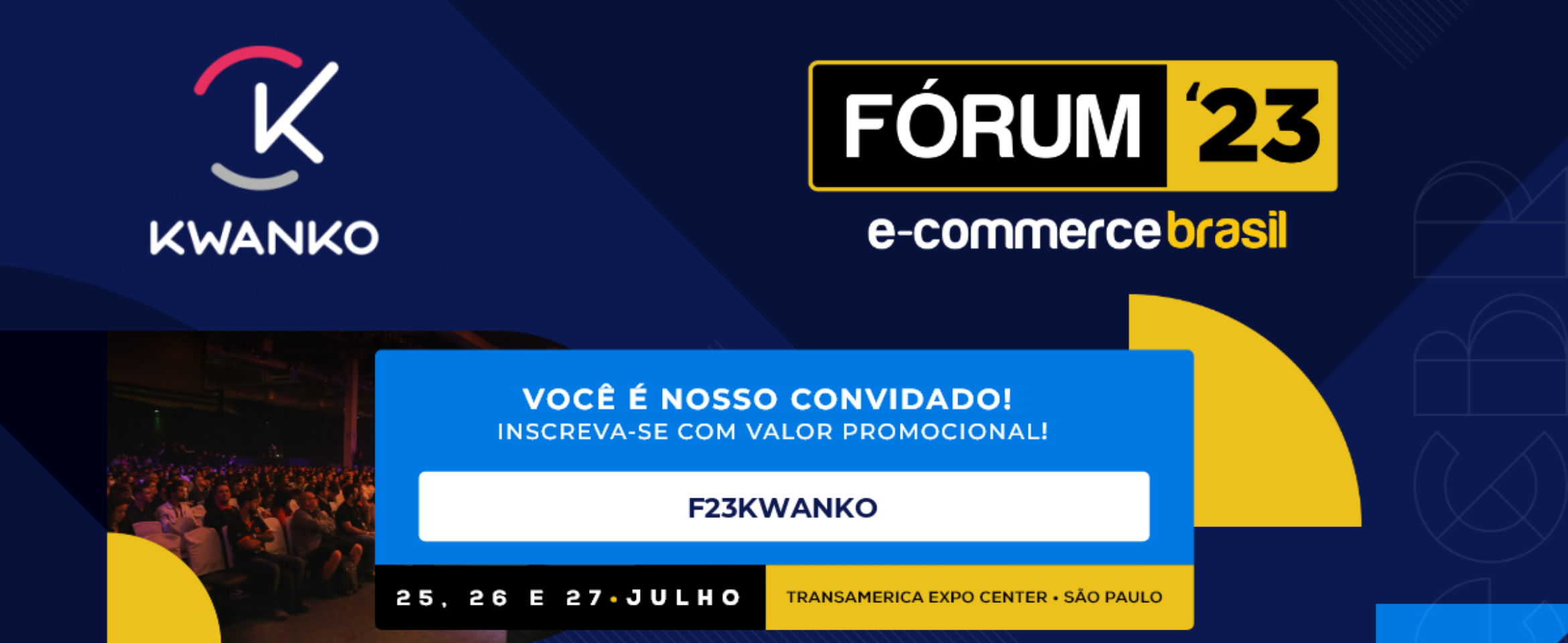 A Kwanko no Fórum E-commerce Brasil 2023