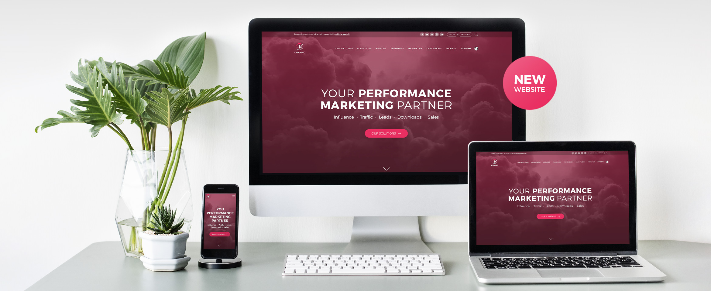 nouveau site internet Kwanko